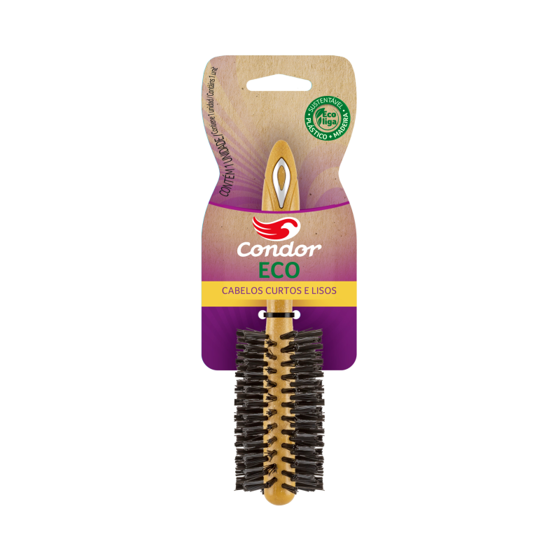 ESCOVA PARA CABELO CURTO E LISO CONDOR ECO