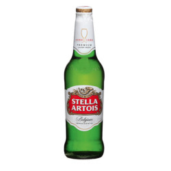 CERVEJA LAGER PURO MALTE STELLA ARTOIS GARRAFA 600ML