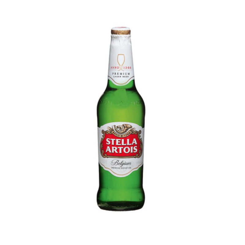 CERVEJA LAGER PURO MALTE STELLA ARTOIS GARRAFA 600ML