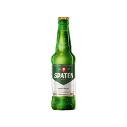 CERVEJA MUNICH HELLES PURO MALTE SPATEN GARRAFA 330ML