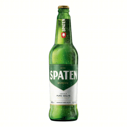 CERVEJA MUNICH HELLES PURO MALTE SPATEN GARRAFA 600ML