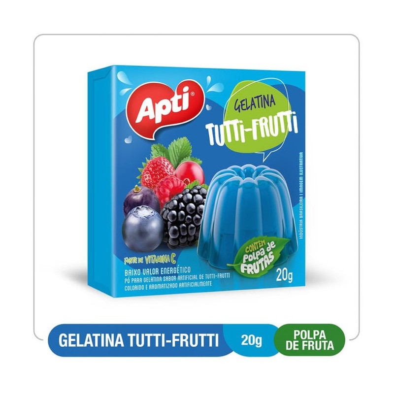 GELATINA APTI VIT 20G TUTTI-FRUTTI