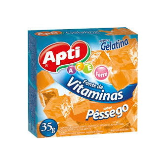 GELATINA APTI VIT 20G PESSEGO