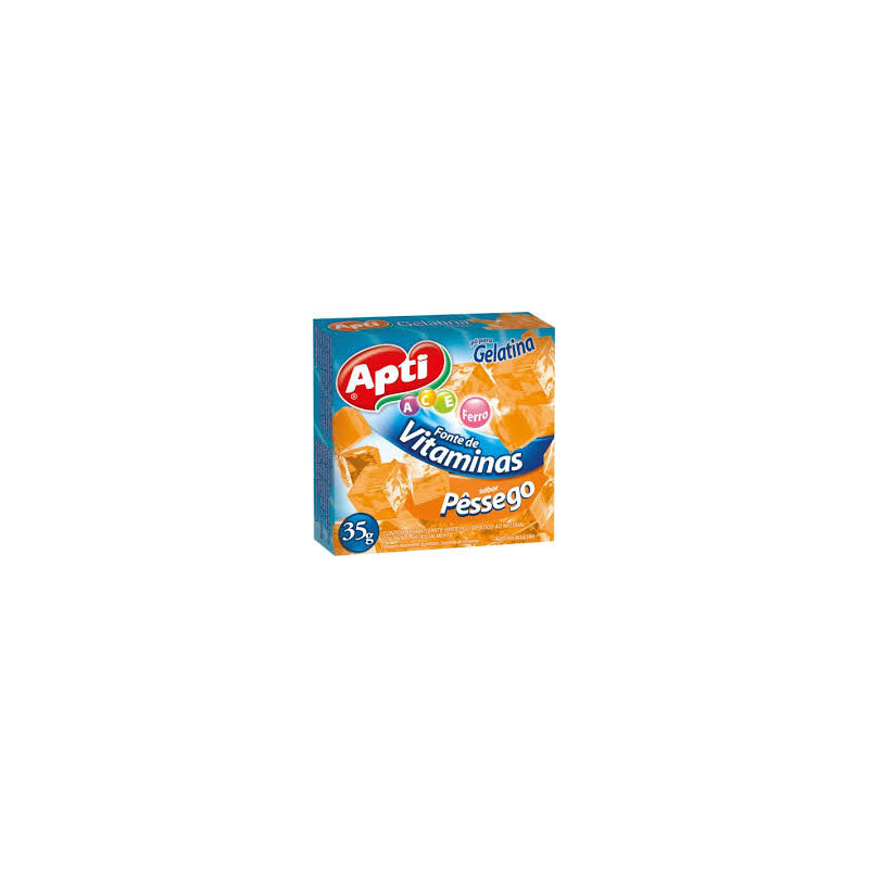 GELATINA APTI VIT 20G PESSEGO