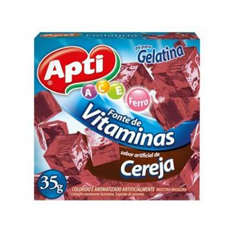 GELATINA APTI VIT 20G CEREJA