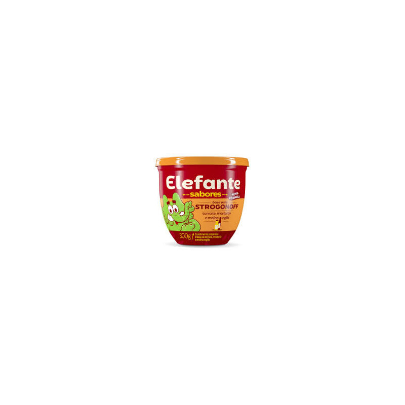 EXTRATO DE TOMATE BASE PARA STROGONOFF ELEFANTE SABORES POTE 300G