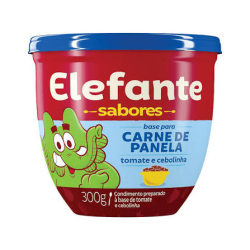 EXTRATO DE TOMATE BASE PARA CARNE DE PANELA ELEFANTE SABORES POTE 300G