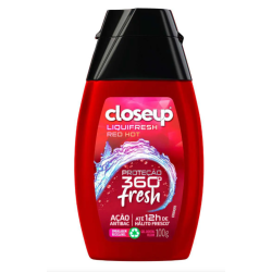 GEL DENTAL RED HOT CLOSEUP LIQUIFRESH FRASCO 100G