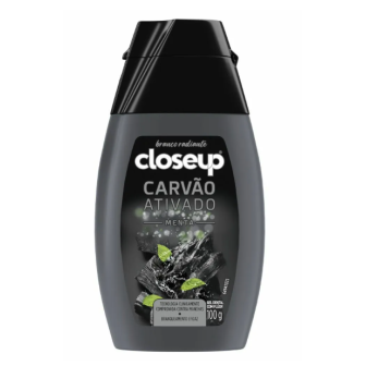 GEL DENTAL CLOSEUP 100G C/FLUOR CARVAO ATIVADO MENTA