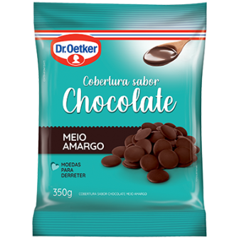 COBERTURA MOEDAS 350G MEIO AMARGO