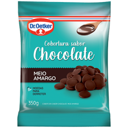 COBERTURA MOEDAS 350G MEIO AMARGO