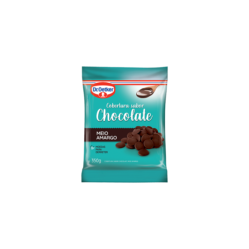 COBERTURA MOEDAS 350G MEIO AMARGO