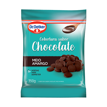 COBERTURA MOEDAS 350G MEIO AMARGO