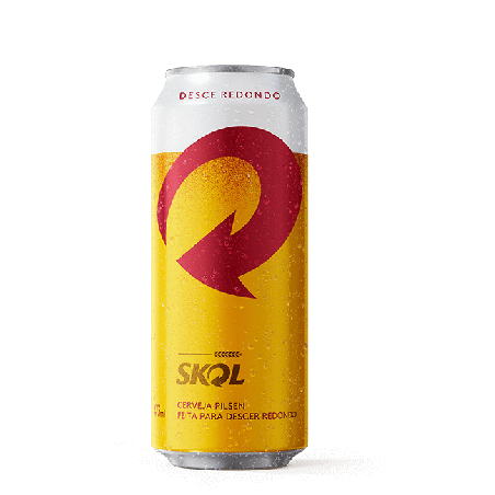 CERVEJA PILSEN SKOL LATA 473ML C/12un
