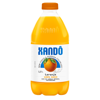 SUCO INTEGRAL LARANJA XANDÔ GARRAFA 1,5L