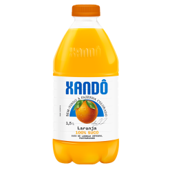 SUCO INTEGRAL LARANJA XANDÔ GARRAFA 1,5L