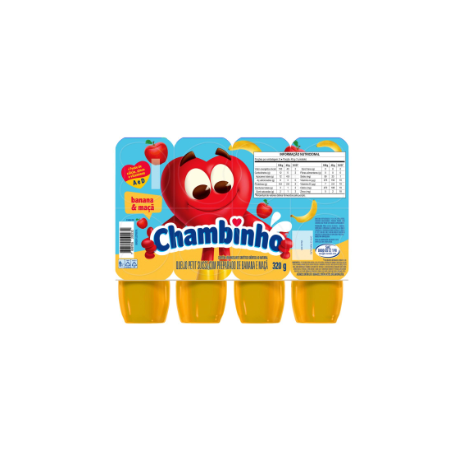 CHAMBINHO PETIT SUISSE 320G MACA E BANANA