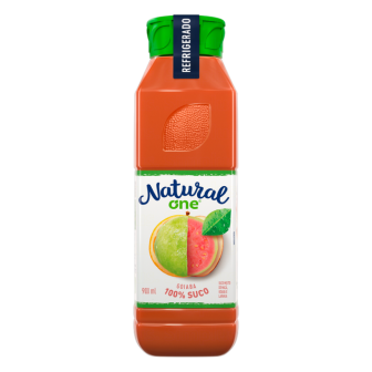SUCO GOIABA NATURAL ONE REFRIGERADO GARRAFA 900ML