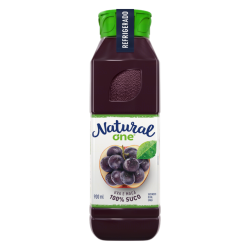 SUCO UVA E MAÇÃ NATURAL ONE REFRIGERADO GARRAFA 900ML