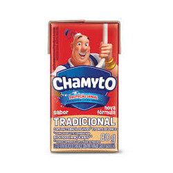 PACK LEITE FERMENTADO DESNATADO TRADICIONAL CHAMYTO CAIXA 6 UNIDADES 80G CADA