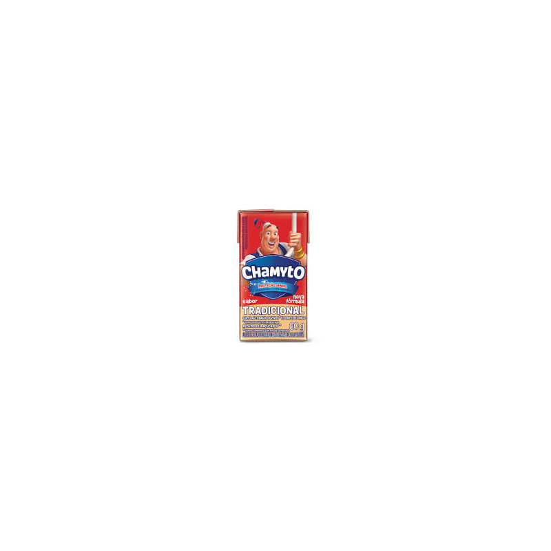 PACK LEITE FERMENTADO DESNATADO TRADICIONAL CHAMYTO CAIXA 6 UNIDADES 80G CADA