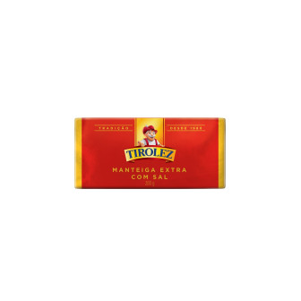 MANTEIGA EXTRA COM SAL TIROLEZ 200G