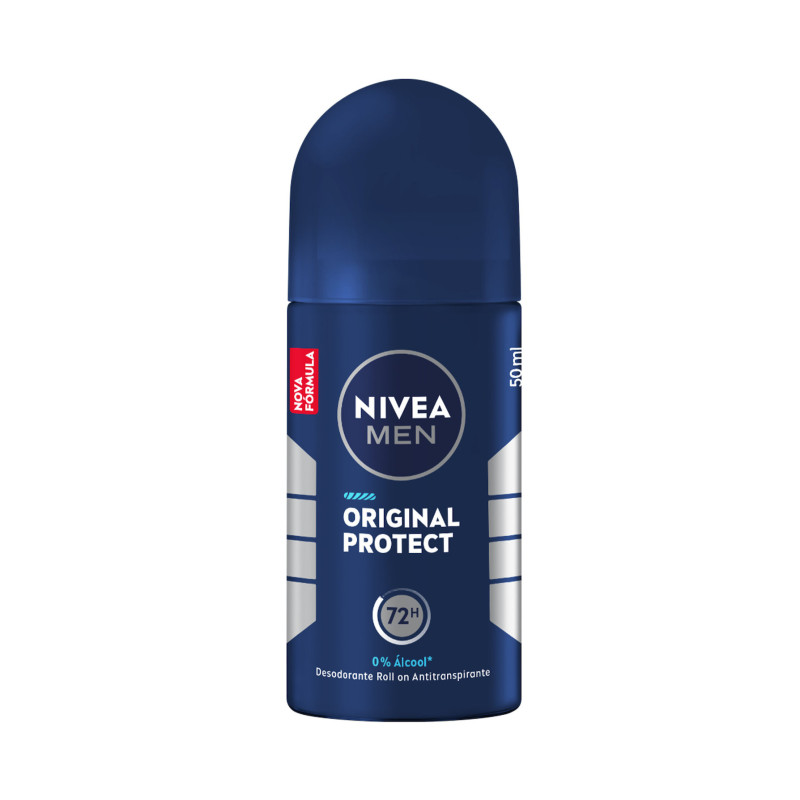 ANTITRANSPIRANTE ROLL-ON NIVEA MEN ORIGINAL PROTECT 50ML