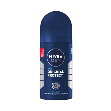 ANTITRANSPIRANTE ROLL-ON NIVEA MEN ORIGINAL PROTECT 50ML