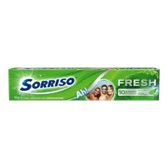 Creme Dental Sorriso Fresh Gel 90g