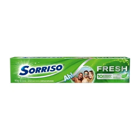 Creme Dental Sorriso Fresh Gel 90g