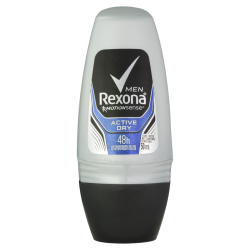 ANTITRANSPIRANTE ROLL-ON ANTIBACTERIAL E INVISIBLE REXONA MEN 50ML