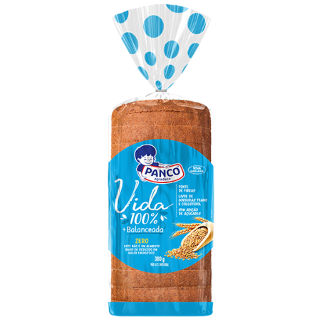 PÃO INTEGRAL PANCO VIDA PACOTE 380G