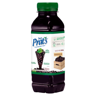 SUCO UVA PRATS GARRAFA 300ML