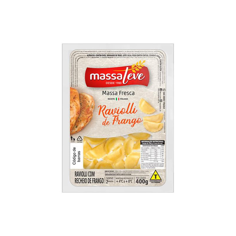 RAVIOLI MASSALEVE FRANGO