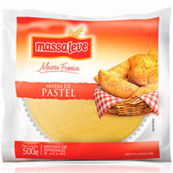 MASSA PARA PASTEL CUMBUCA MASSA LEVE