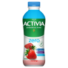 LEITE FERMENTADO DESNATADO MORANGO ZERO LACTOSE ACTIVIA ZERO GARRAFA 800G