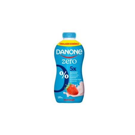 IOG LIQ DANONE ZRO LACT MORANGO 1,2KG EMB ECON