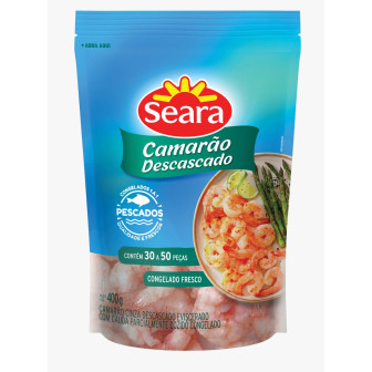 CAMARAO SEARA DESCASCADO 30/50 CONG 400G