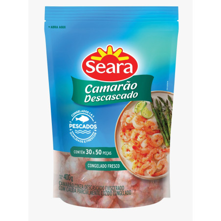 CAMARAO SEARA DESCASCADO 30/50 CONG 400G