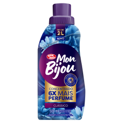 AMACIANTE DE ROUPA CONCENTRADO CLÁSSICO MON BIJOU FRASCO 500ML