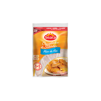 MEIO DA ASA DE FRANGO CONGELADA MACEDO 1KG