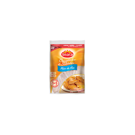 MEIO DA ASA DE FRANGO CONGELADA MACEDO 1KG