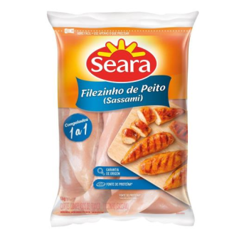 FILEZINHO DE PEITO DE FRANGO CONGELADO SEARA 1KG