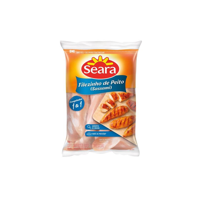 FILEZINHO DE PEITO DE FRANGO CONGELADO SEARA 1KG