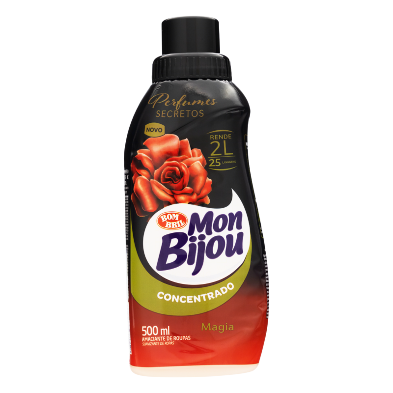 AMACIANTE DE ROUPA CONCENTRADO MAGIA MON BIJOU FRASCO 500ML