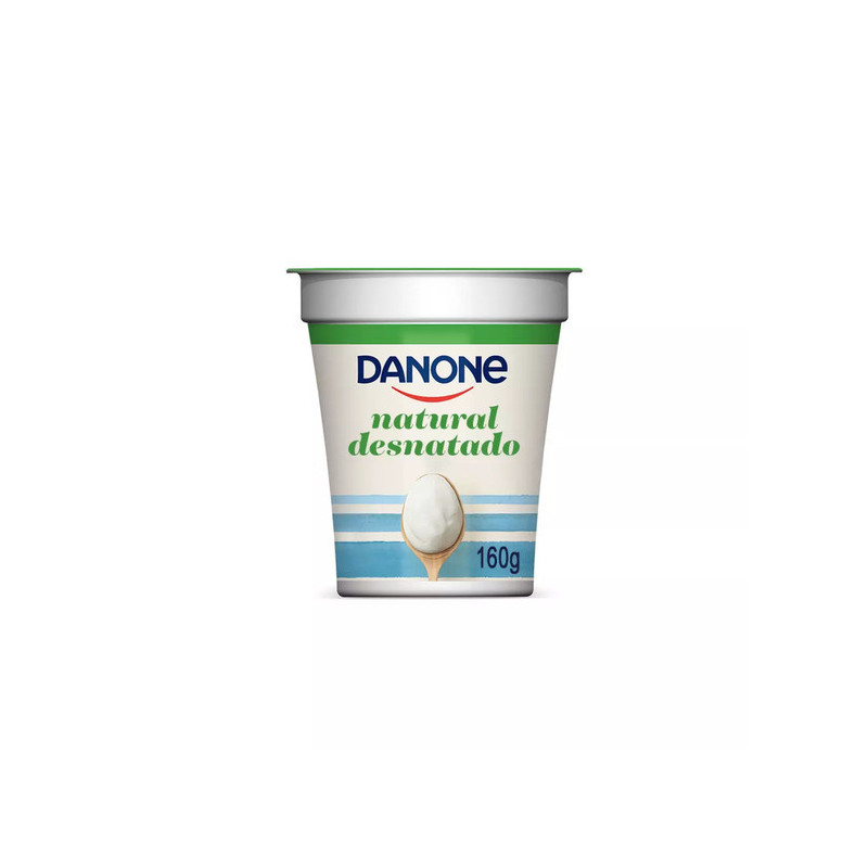IOGURTE DESNATADO NATURAL DANONE COPO 160G