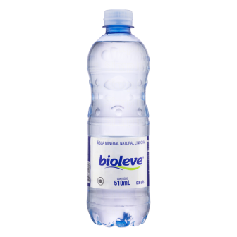 ÁGUA MINERAL NATURAL SEM GÁS BIOLEVE GARRAFA 510ML