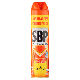MULTI-INSETICIDA AEROSSOL SBP FRASCO 380ML SPRAY EMBALAGEM ECONÔMICA
