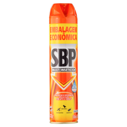 MULTI-INSETICIDA AEROSSOL SBP FRASCO 380ML SPRAY EMBALAGEM ECONÔMICA