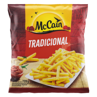 BATATA PRÉ-FRITA TRADICIONAL CONGELADA MCCAIN PACOTE 720G